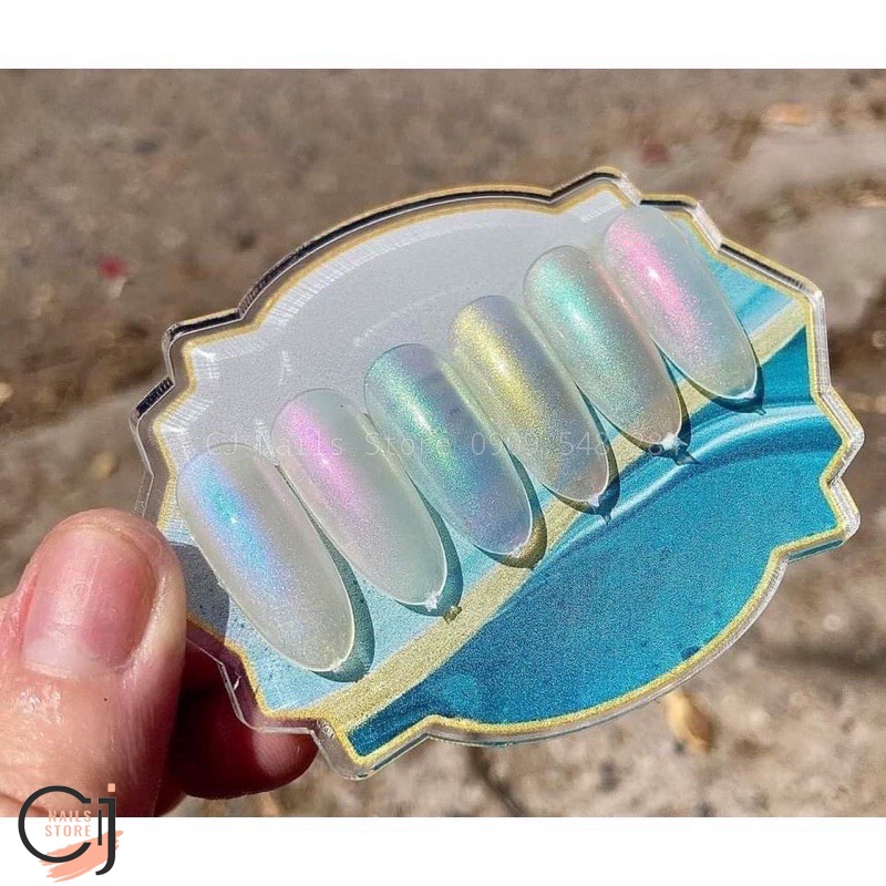 {CJ Nails Store} Set tráng gương ngọc trai 6 màu