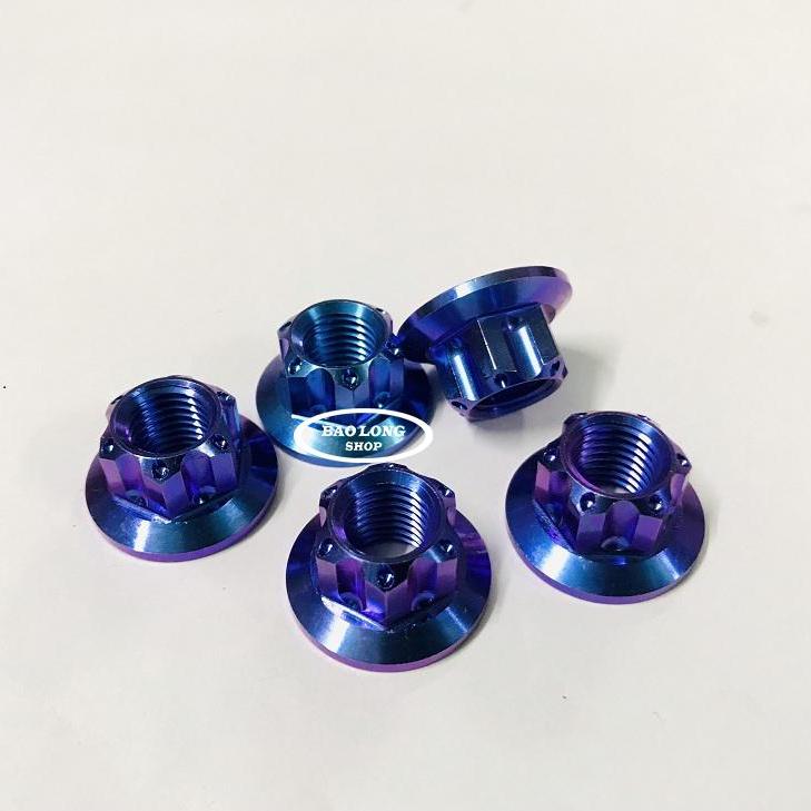5 Ốc Tán TiTan GR5 8Li Xanh Tím (100%Titan) SIÊU RẺ