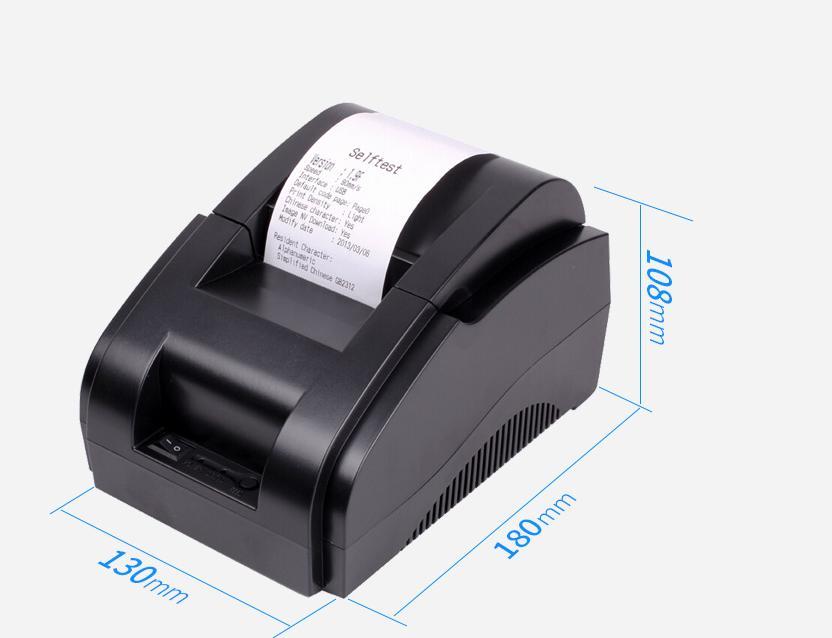 Máy in hóa đơn SUPER PRINTER 5890K Khổ giấy K57