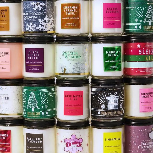 [HCM][Đủ Mùi- Link 1/3] Nến Thơm 1 Bấc Bath And Body Works (198g)