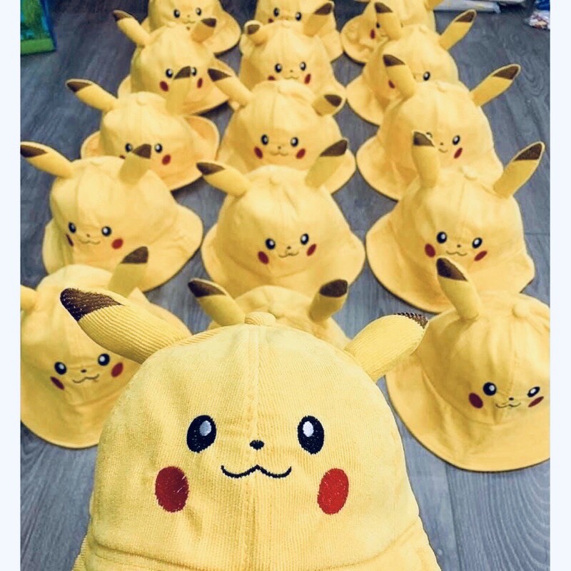 Mũ - Nón vành Pikachu cho bé