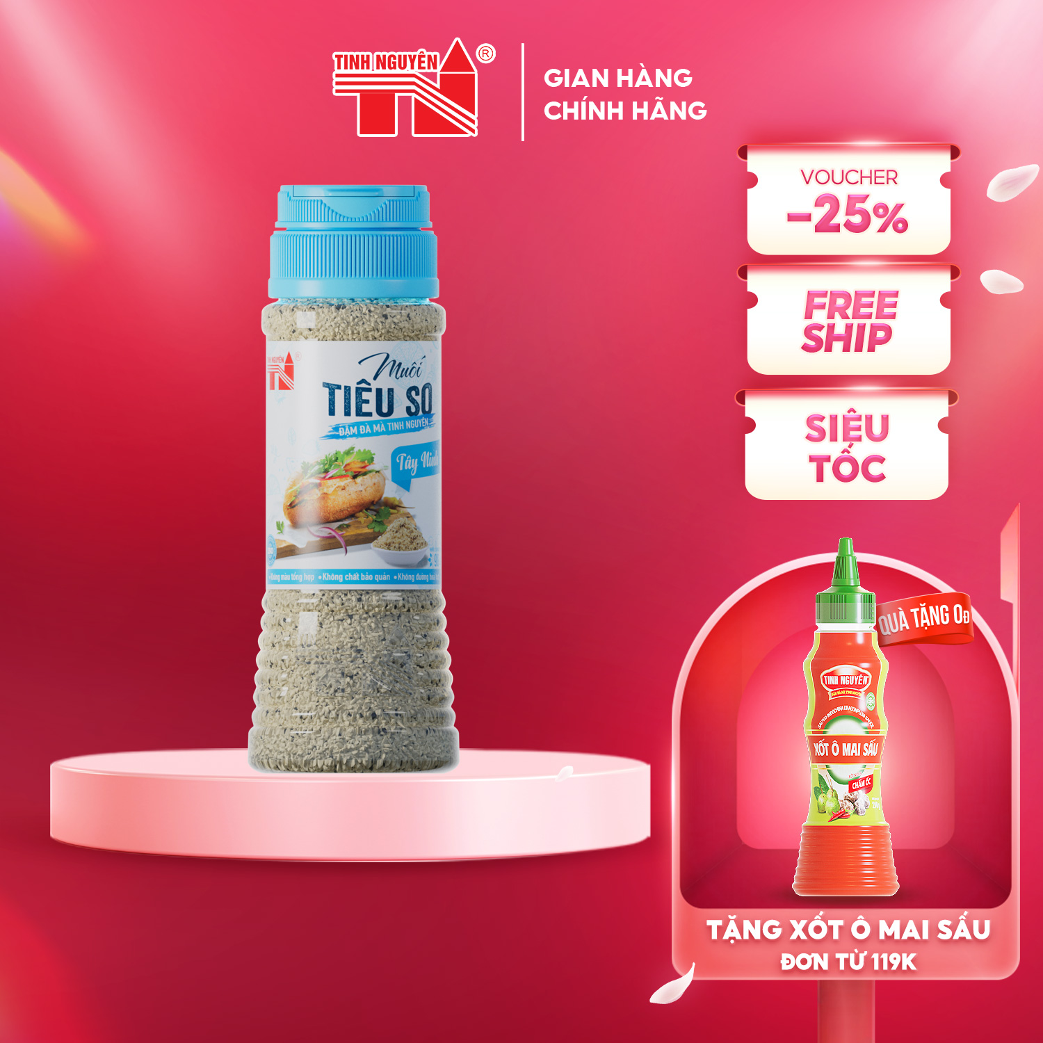 Muối Tiêu Sọ Tây Ninh Tinh Nguyên (90g)