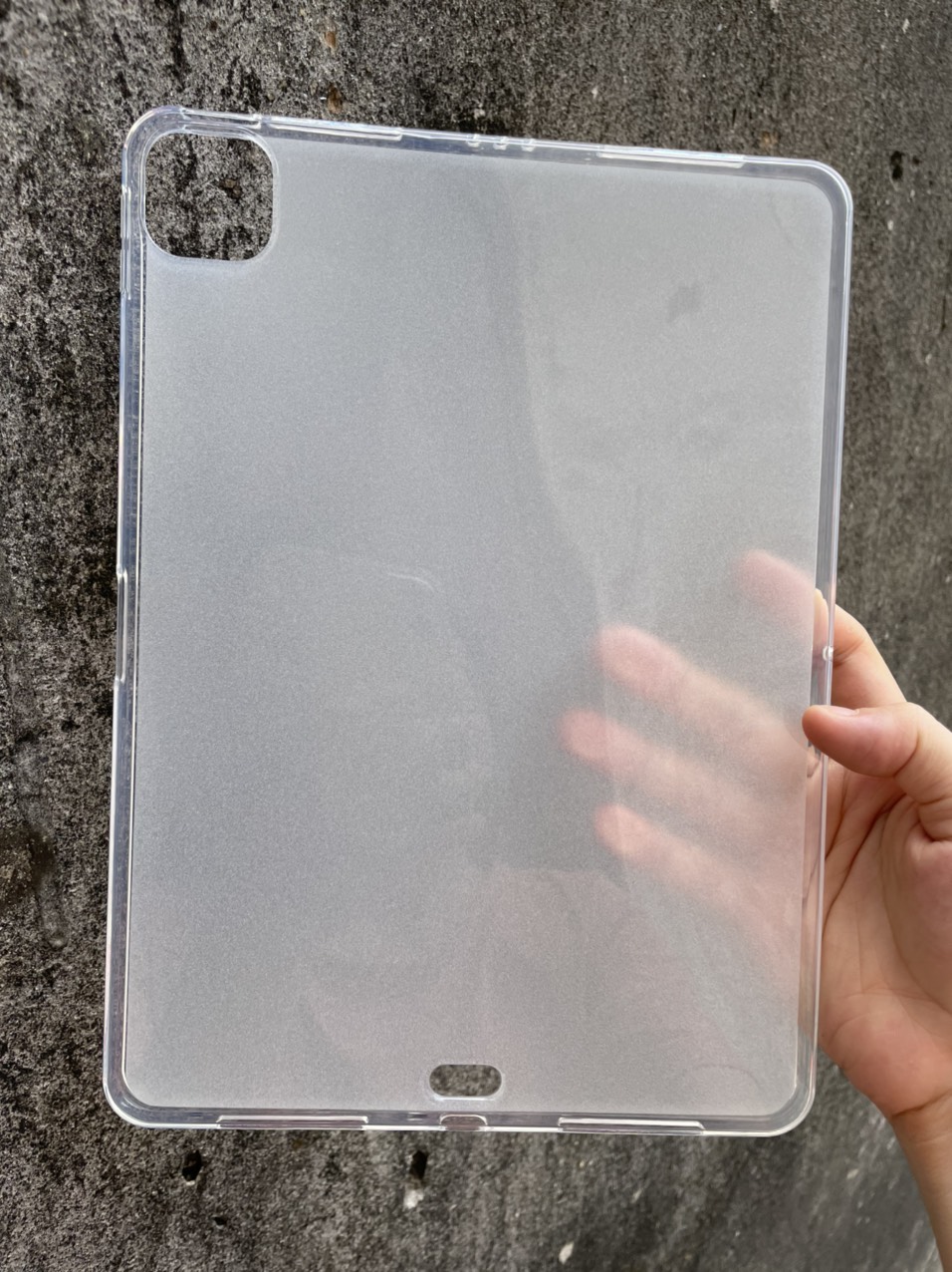 Ốp lưng silicon dẻo cho ipad pro 12.9 inch 2020/ ipad pro m1 12.9 inch 2021