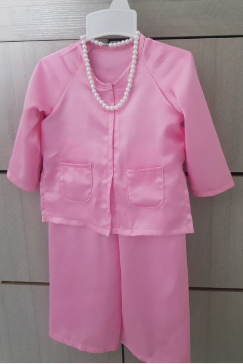 Bộ Đồ Bà Ba Trẻ Em Vải Lụa Thời Trang Thiết Kế Angel Baby