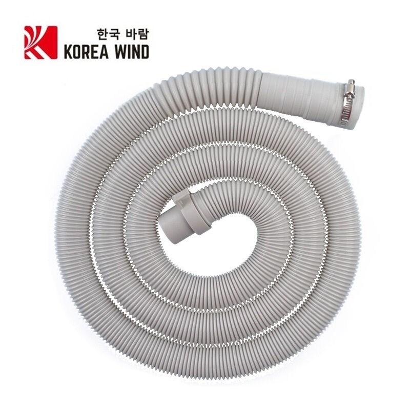 Ống thoát nước máy giặt tự động, có kèm vòng kẹp ống