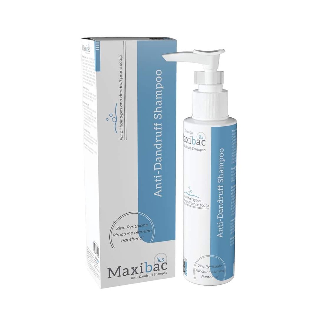 Dầu gội Maxibac pH5.5 chai 150ml