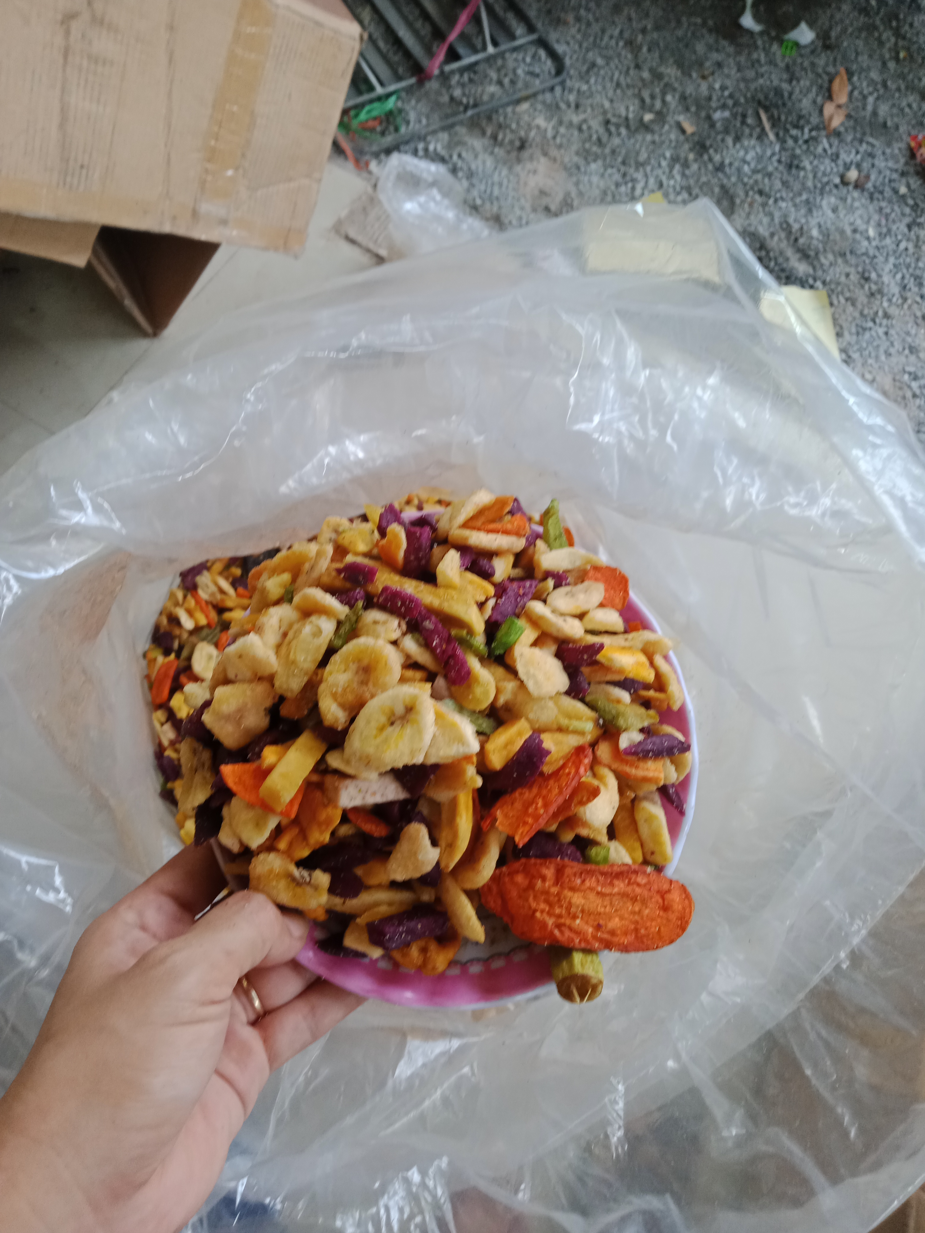 500g thập cẩm sấy vụn