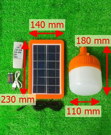 Đèn BULB Năng Lượng Mặt Trời 50W JDX50