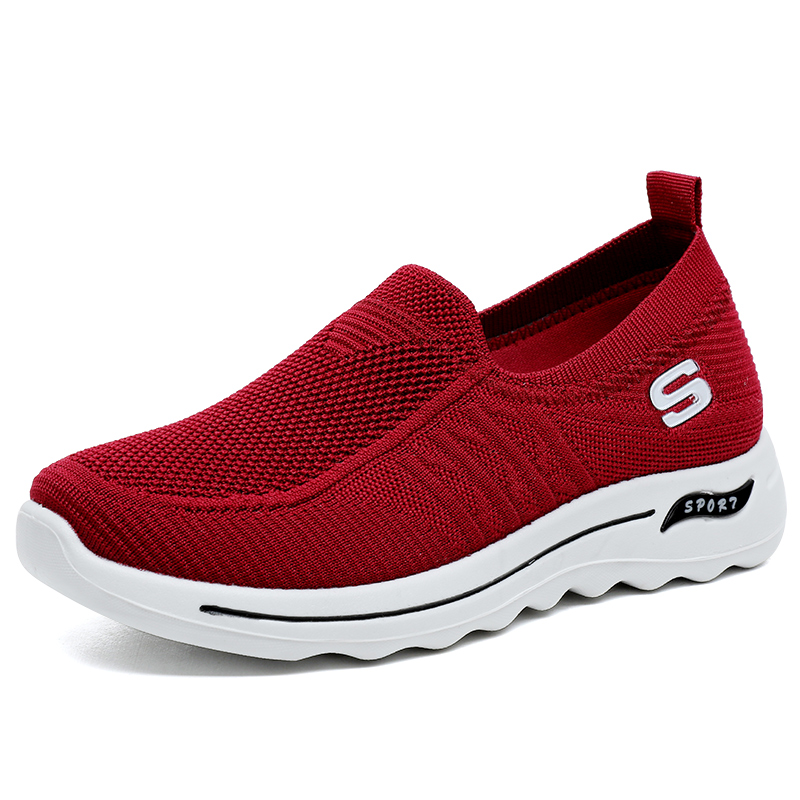 Skechers_Mới GO WALK 5-giày Nữ Giày Thể Thao Giày Thể Thao Nữ Đôi Giầy đen Giày đi Bộ