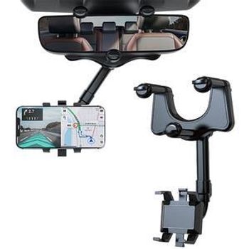 Giá đỡ điện thȯại Kẹp điện thȯại ô tô trên gương chiếu hậu,xoay 360 độ gắn gương chiếu hậu trên xe ô tô