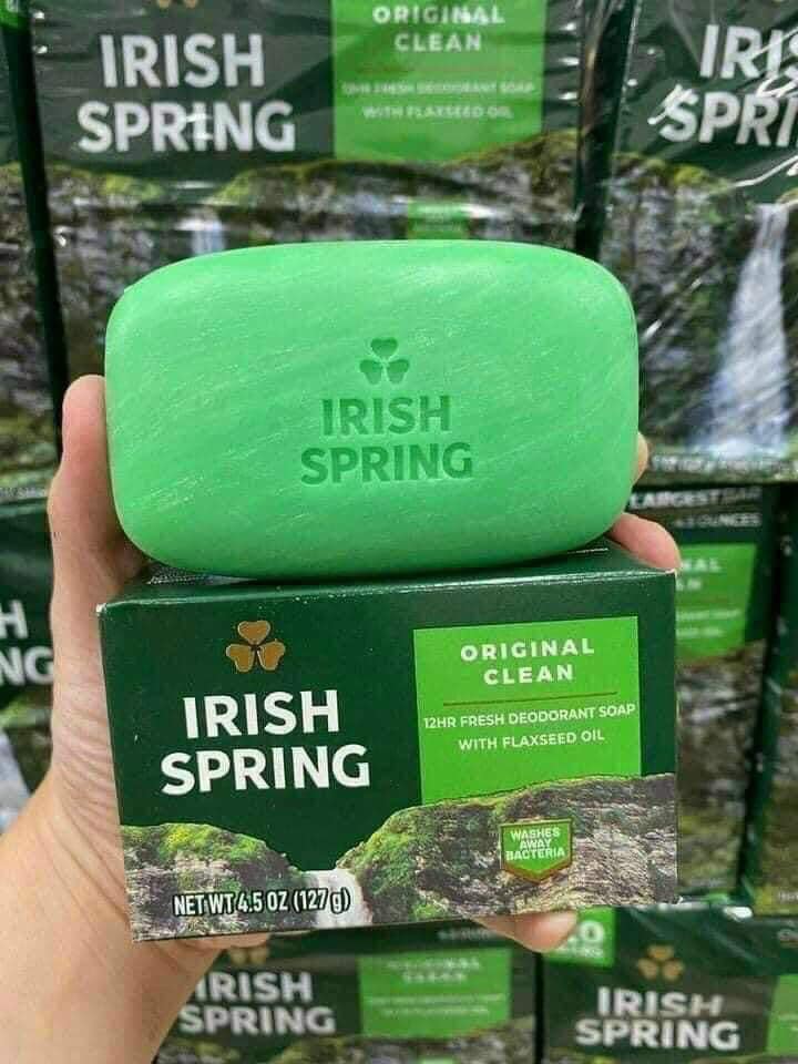 Bộ 8 Xà bông cục IRISH SPRING deodorant soap 113g