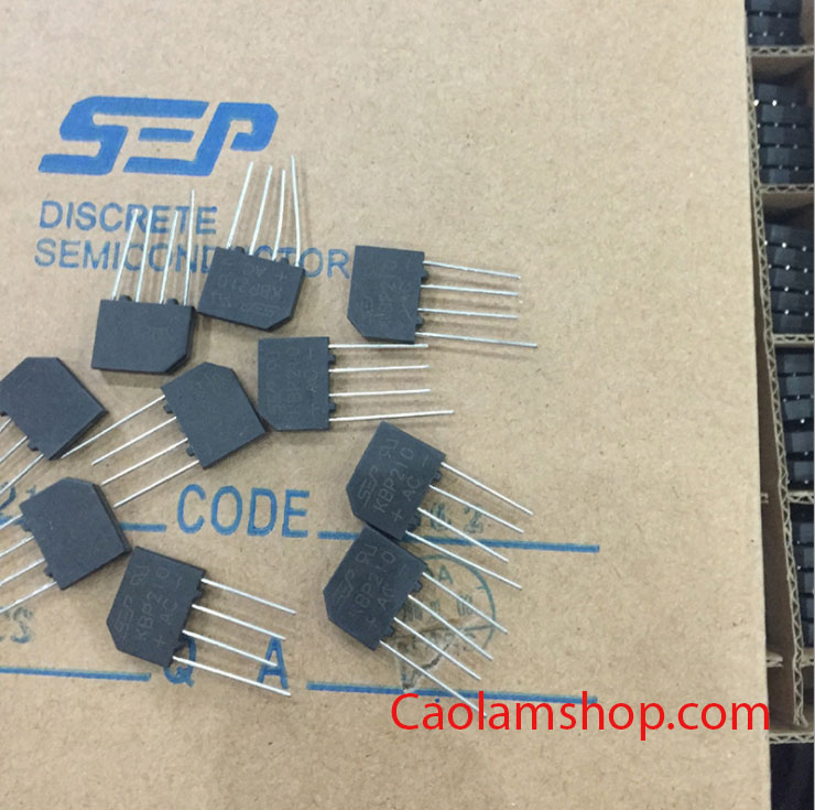 Cầu diode kbp210 2a 1000v