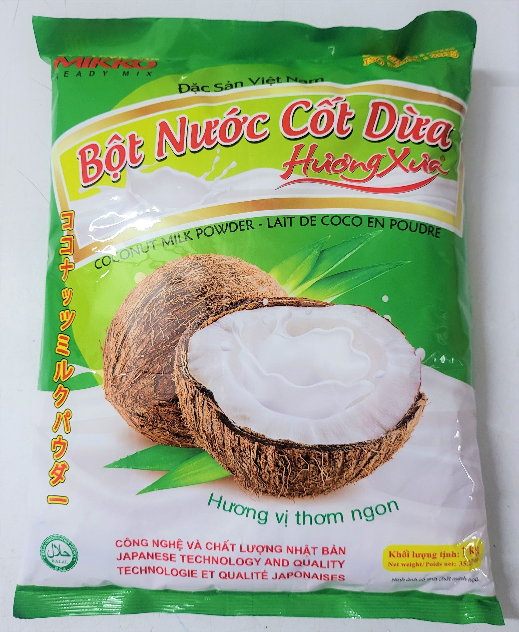 Bột nước cốt dừa hương xưa mikko coconut milk powder