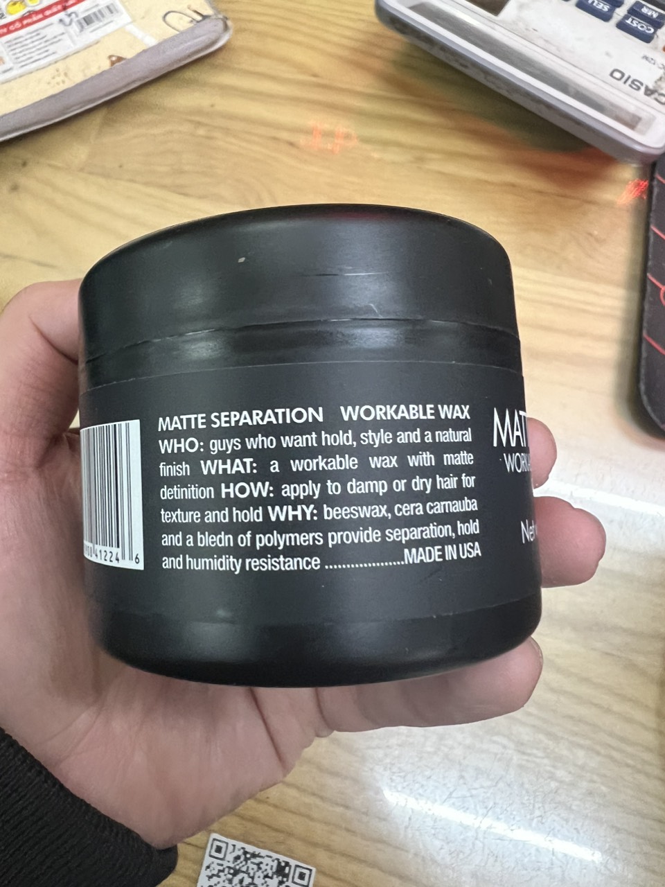 Sáp vuốt tóc TIGI B BED HEAD for men 75g