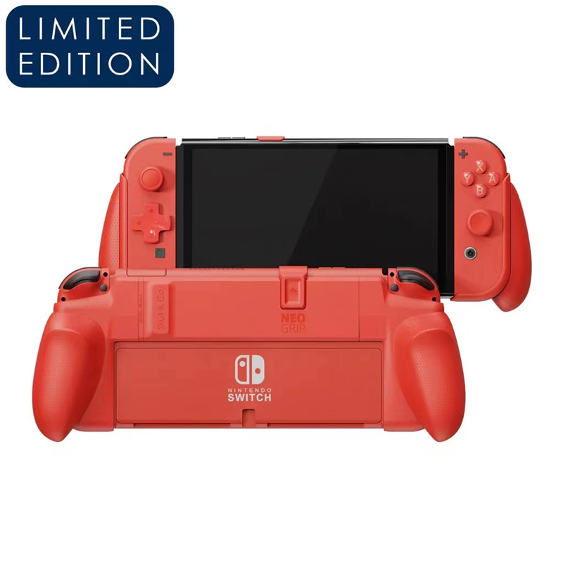 Ốp Lưng Grip Case Oled & túi Maxcarry Oled hãng Skull & Co cho Nintendo Switch Oled