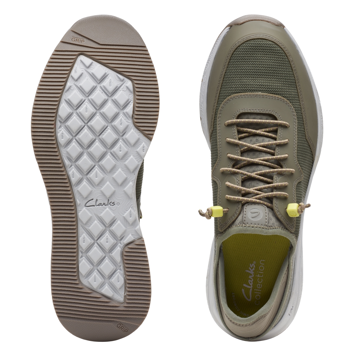Giày Sneaker Da Nam Clarks - Davis Low