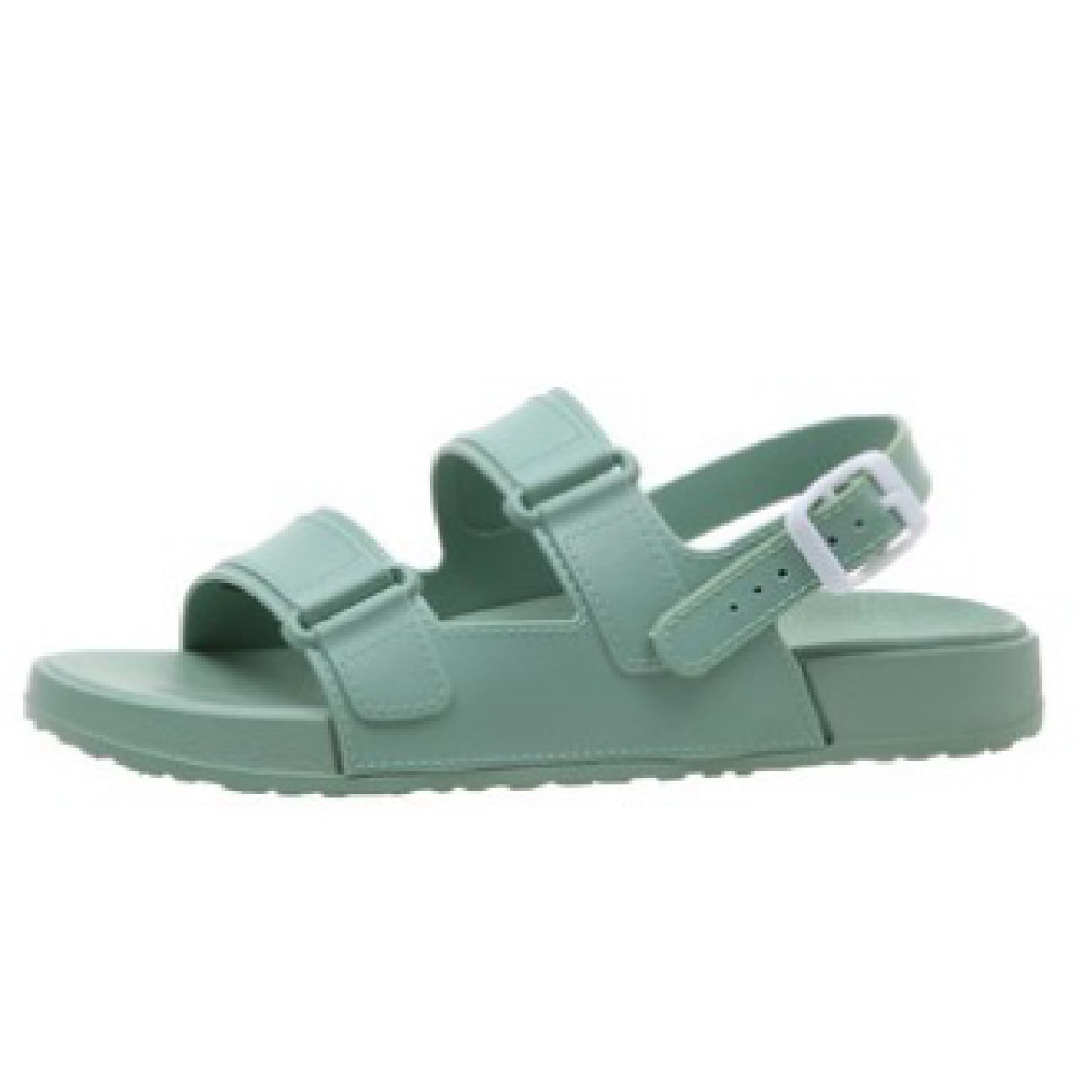 Sandal nữ cao su dẻo đi mềm êm 3 màu đen, xanh,hồng