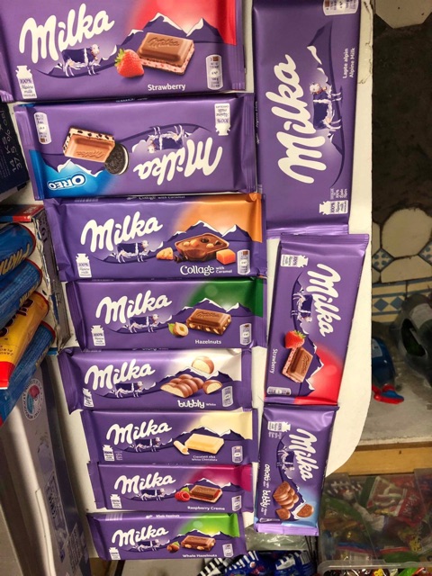 Socola Milka Alpenmilch Nội Địa Đức 100g