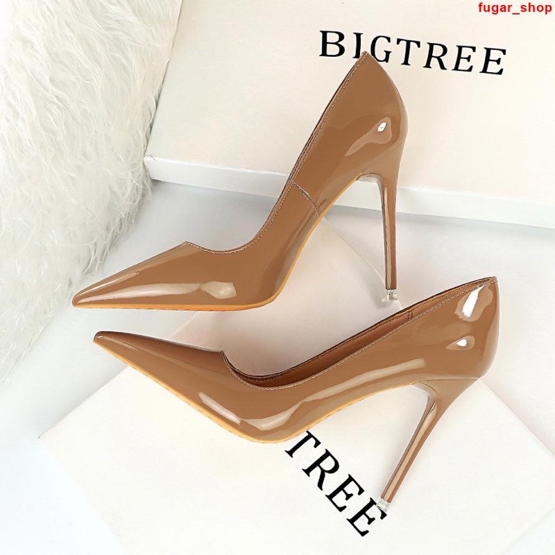 GIÀY CAO GÓT BIGTREE TRƠN BÓNG BASIC