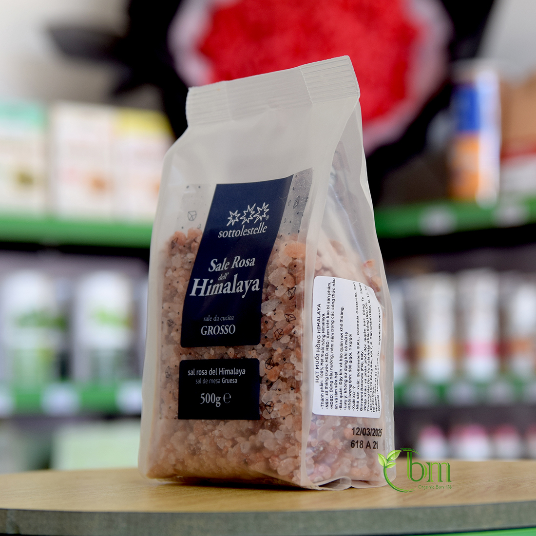 Hạt Muối hồng Himalaya Sotto 500g