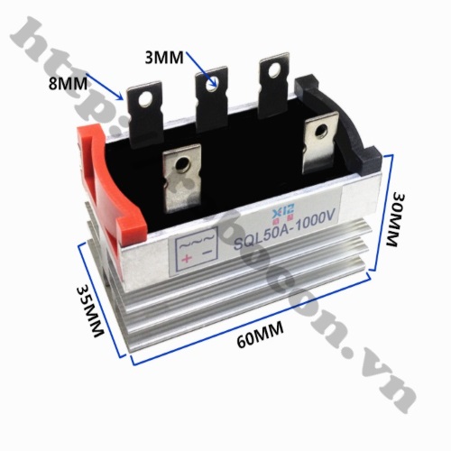 Diode cầu 3 pha 50a sql50a1000v