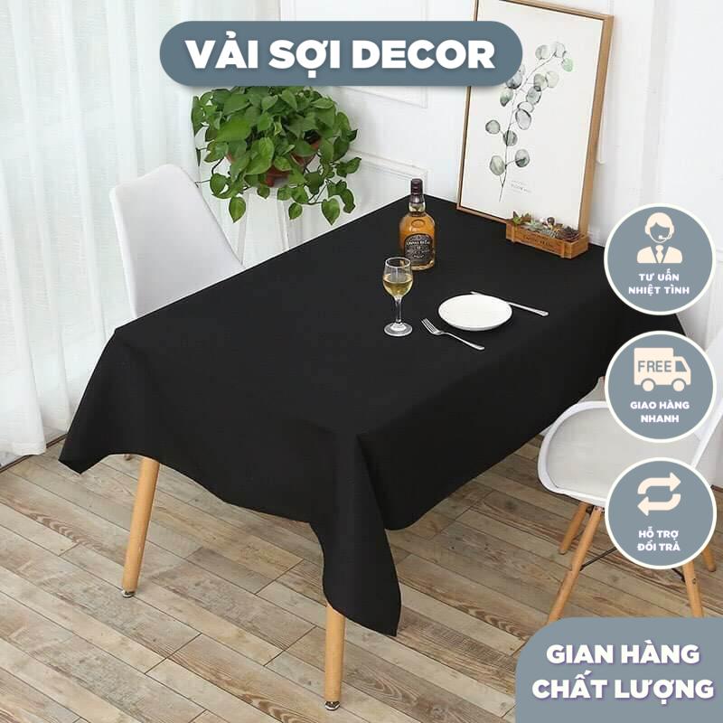 Khăn trải bàn vải các màu ( kích cỡ 1,2m x 1,6m )