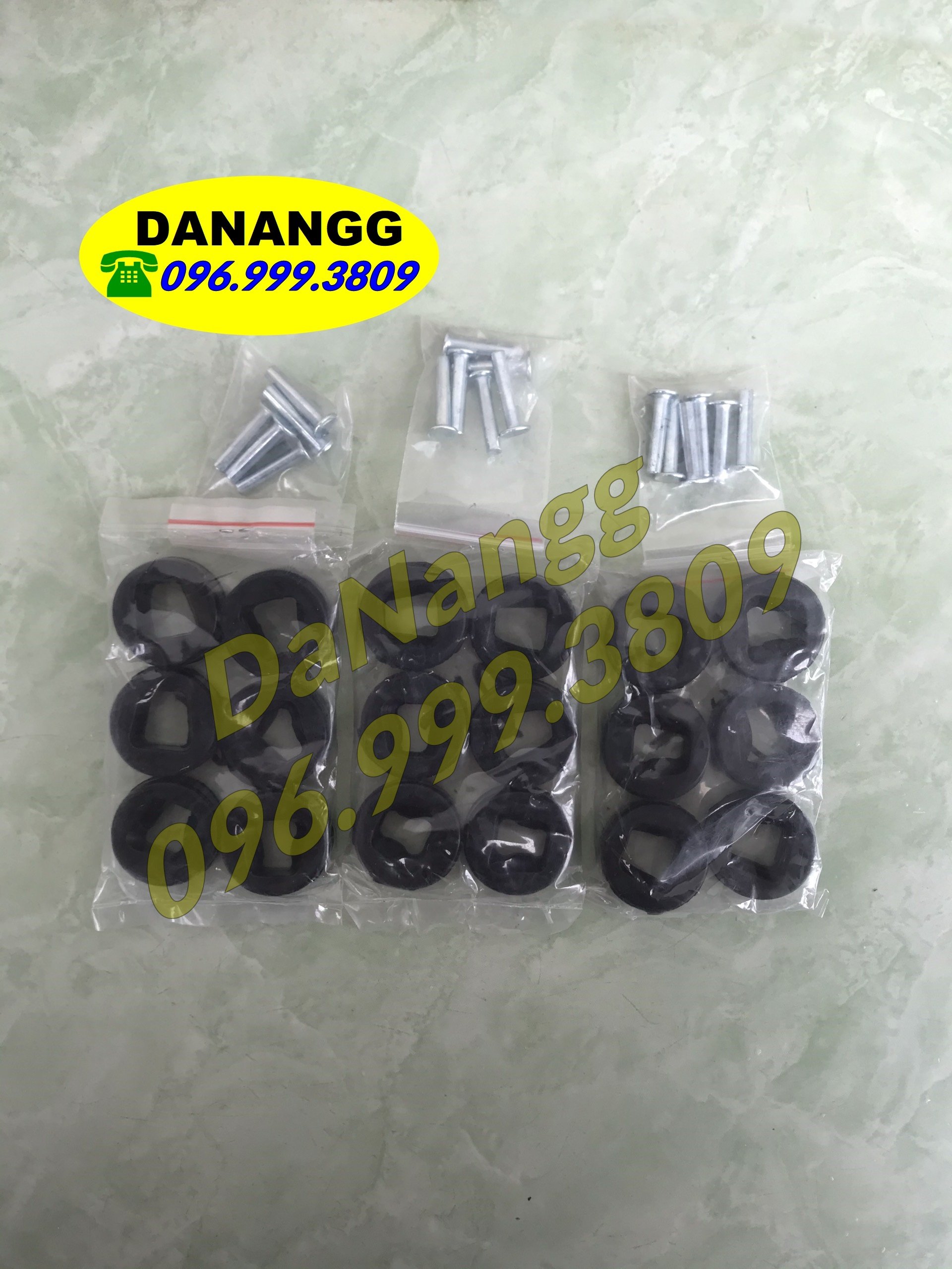 3 bộ Cao su côn tải có đinh tán cho xe exciter