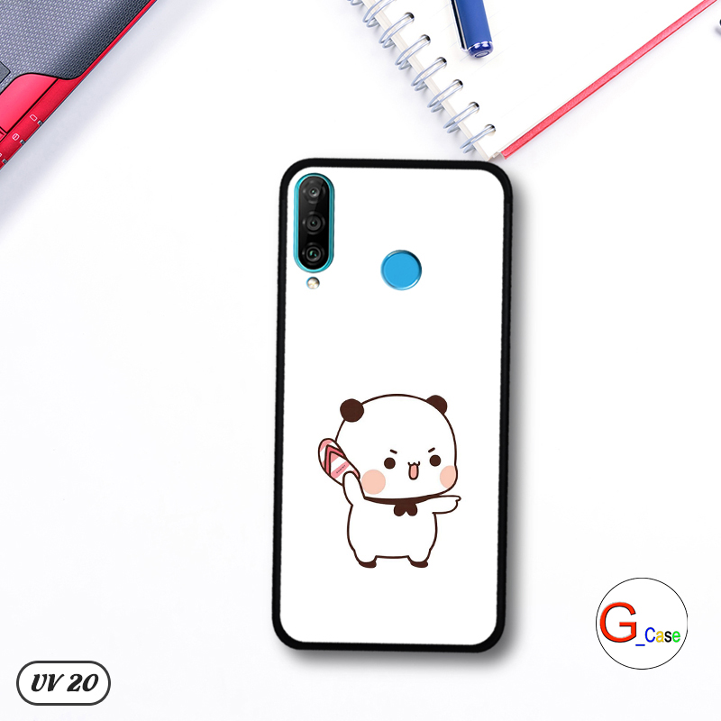 Ốp Huawei Nova 4E lưng nhám -ngộ nghĩnh