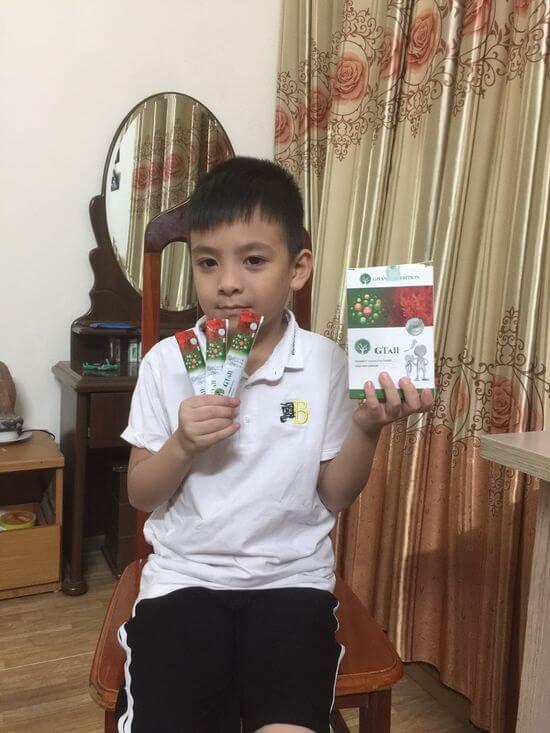 NƯỚC TĂNG CHIỀU CAO G-TALL   -   GTALL (HỘP 20 GÓI 10ML/GÓI) - TS001