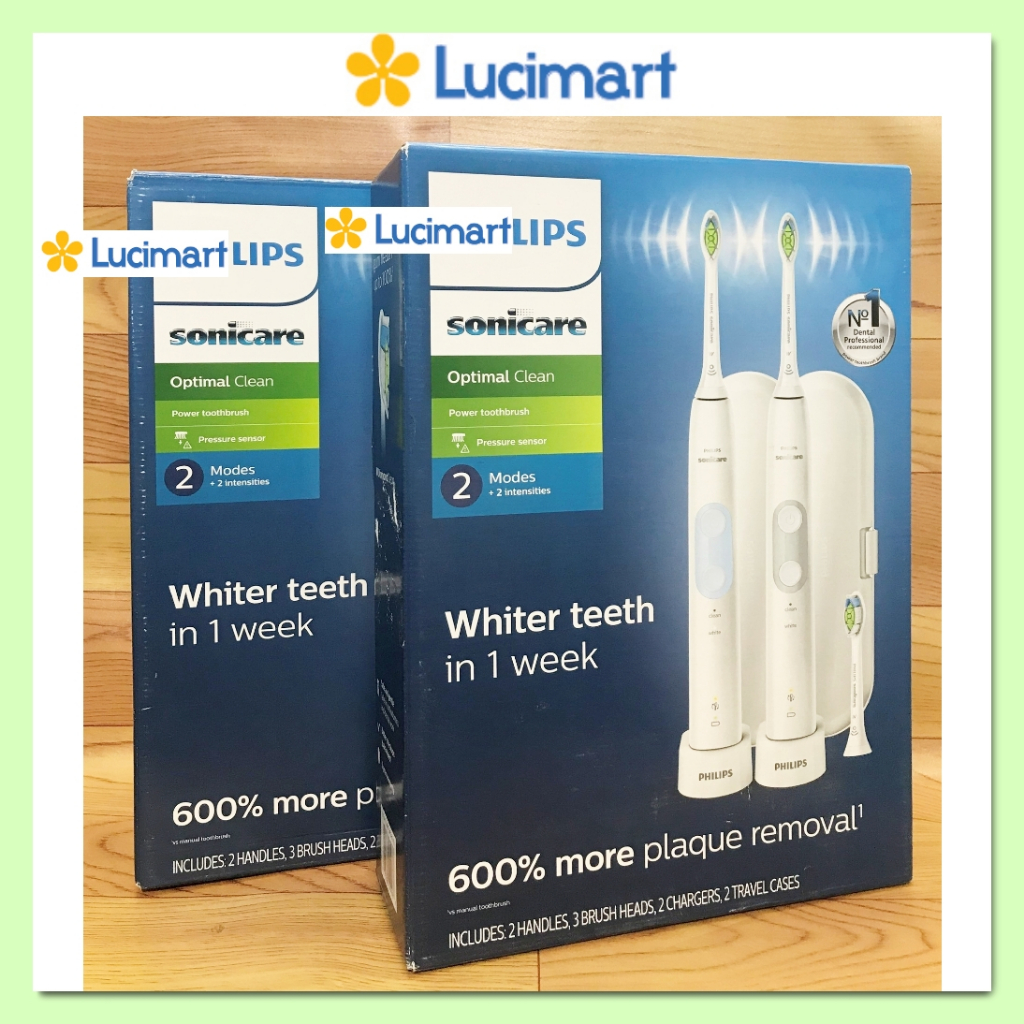 Bàn chải điện Phi.lips Sonicare Optimal Clean [Hàng Mỹ]