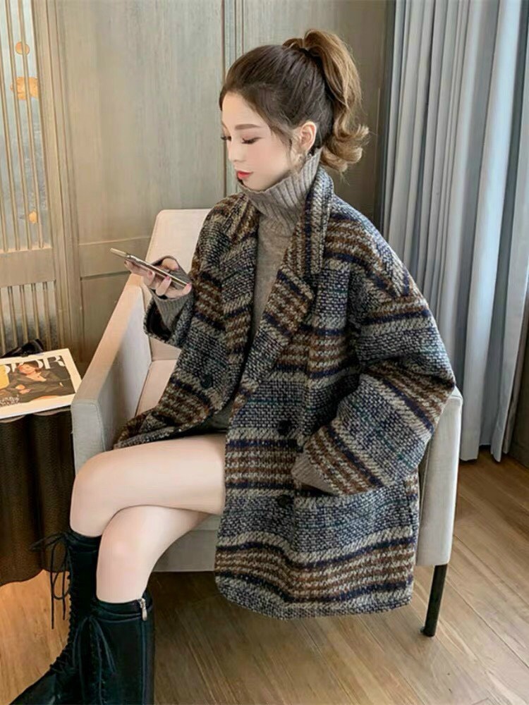 Áo khoác Blazer 2 lớp dày dặn