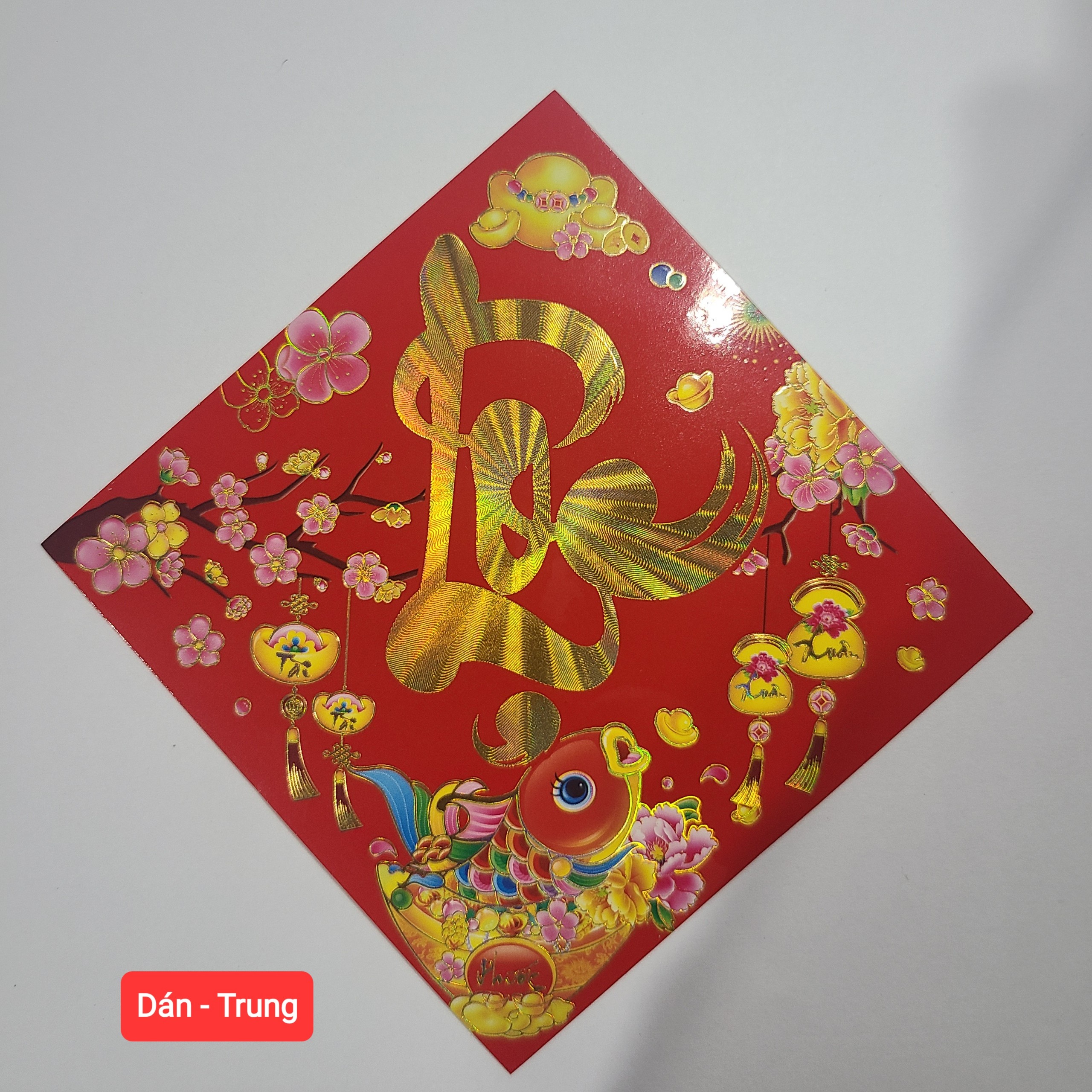 SET 10 Tờ Giấy Dán Dưa Chữ Giấy decal (có keo dán, nhiều mẫu, nhiều cỡ)