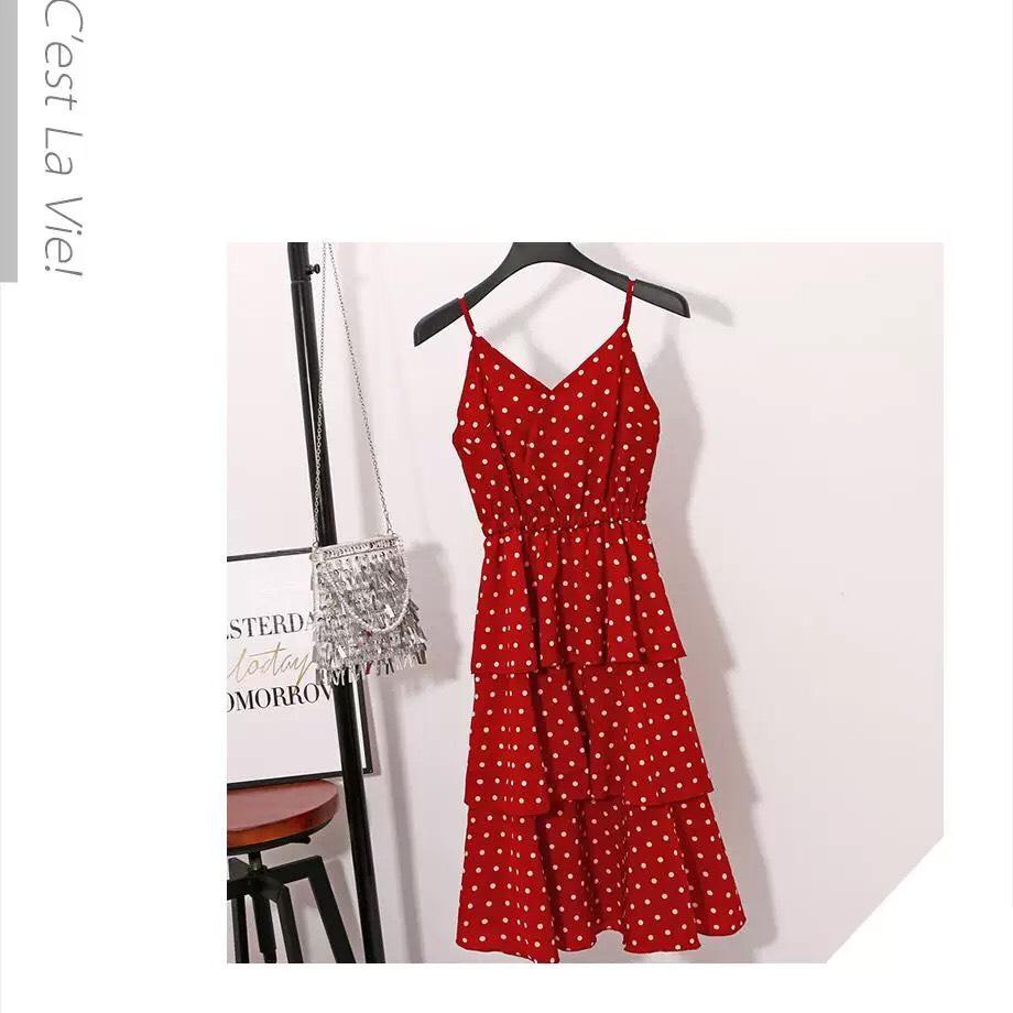ĐẦM 2 DÂY CHẤM BI MỚI NHẤT 2019 DT
