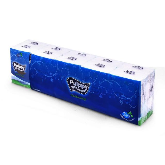 Khăn giấy Pulppy 3 lớp Bỏ Túi
