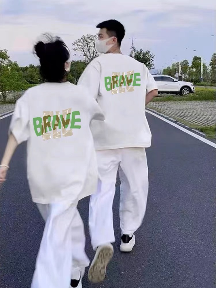 [FREESHIP] ÁO THUN ĐÔI NAM NỮ BRAVE, ÁO THUN NAM NỮ HOTHIT