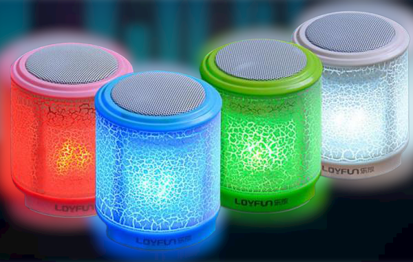 Loa vi tính Loyfun H2700 đèn Led – 2.0 Nguồn USB