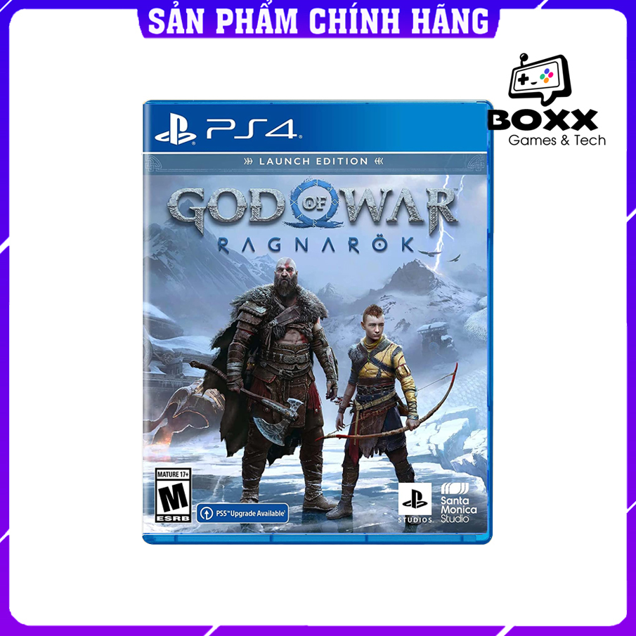 Đĩa Game God Of War Ragnarok PS4