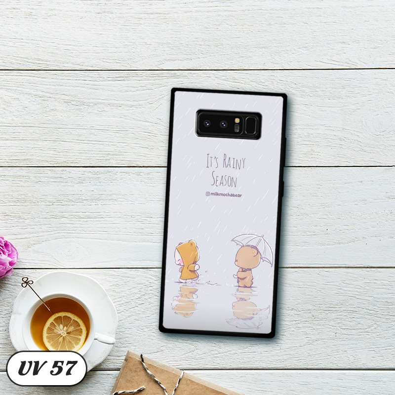 Ốp điện thoại SAMSUNG GALAXY NOTE 8 - lưng nhám viền dẻo