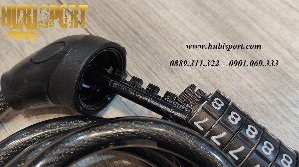 Khóa Dây 5 Số Có Thể Thay Đổi Mật Mã