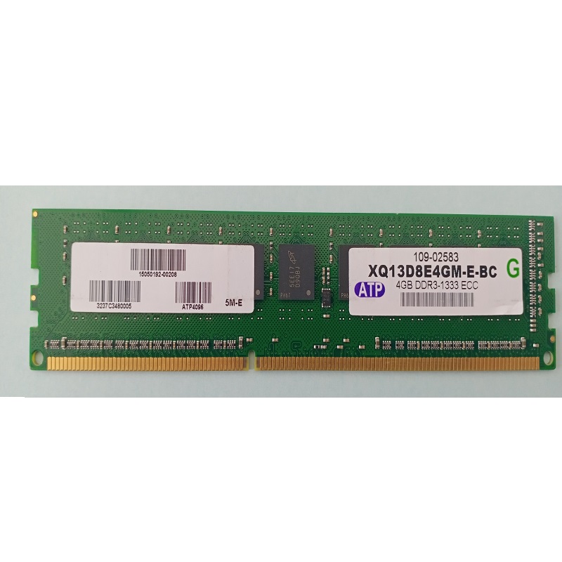 Ram Ecc Unbuffered DDR3 (PC3) 4GB ECC bus 1066 /1333/1600 tháo máy bảo hành 6 tháng
