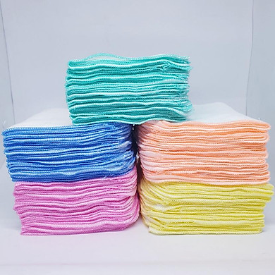 4-Layer Milk Towels Are Soft and Safe for Baby's Skin, Set of 10 Pieces