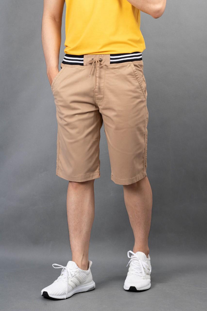 [HCM]quần sọt kaki lưng thun co giãn siêu hot