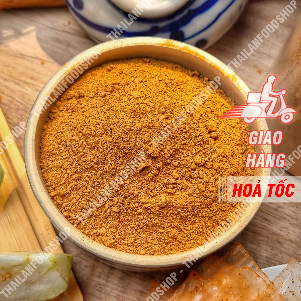 Muối Nhuyễn (Muối Trộn Bánh Tráng Xì Ke) Lon 500Gram