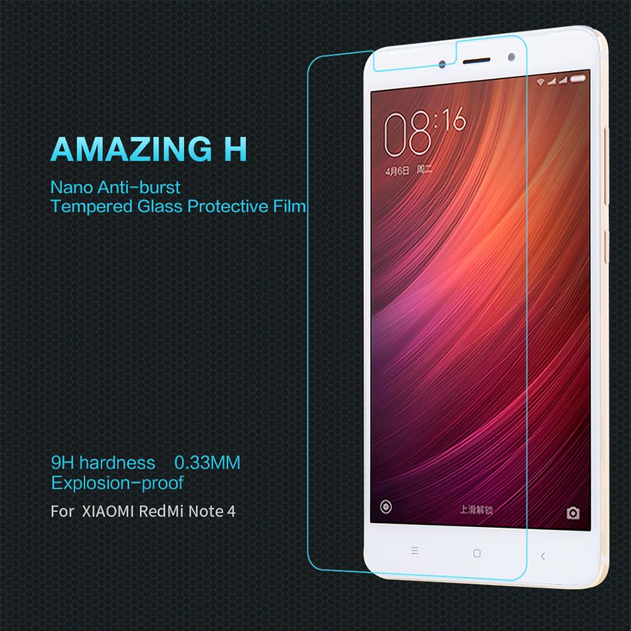 Miếng Dán Cường Lực Cho Xiaomi Redmi Note 4X (Trong suốt) (Combo 2 chiếc)