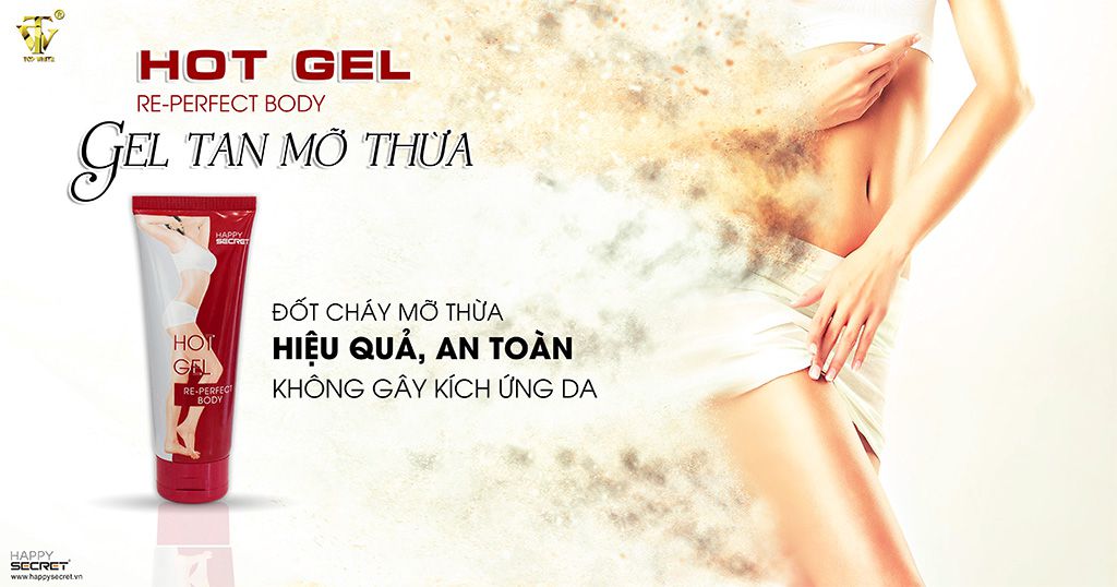 [HCM]GEL TAN MỠ HOT GEL RE-PERFECT BODY