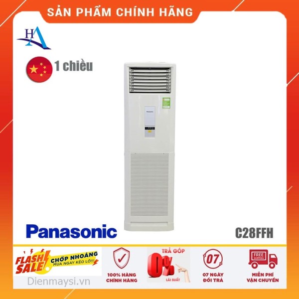 [HCM][ELHAL5 giảm 7% tối đa 1TR] Máy lạnh tủ đứng Panasonic 3.0 hp CU/CS-C28FFH (Miễn phí giao tại HCM-ngoài tỉnh liên hệ sho