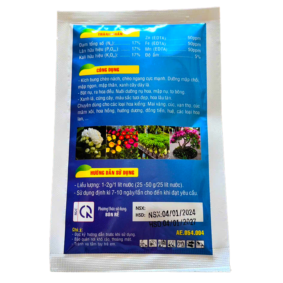 Phân Bón Béo Mập Nở Gốc Phì Gốc To Củ Mập Cọng Siêu Bung Chèo Đẻ Nhánh
