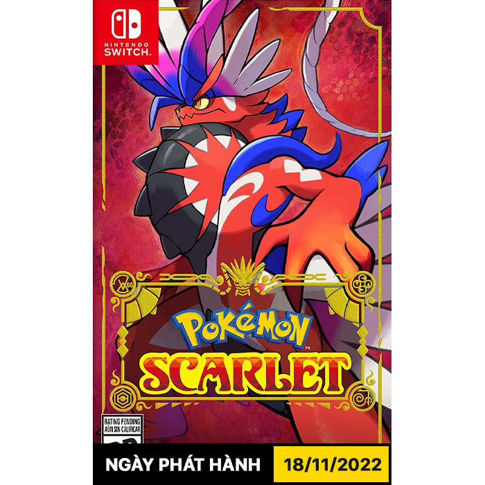 GAME POKÉMON SCARLET & VIOLET CHO MÁY NINTENDO SWITCH