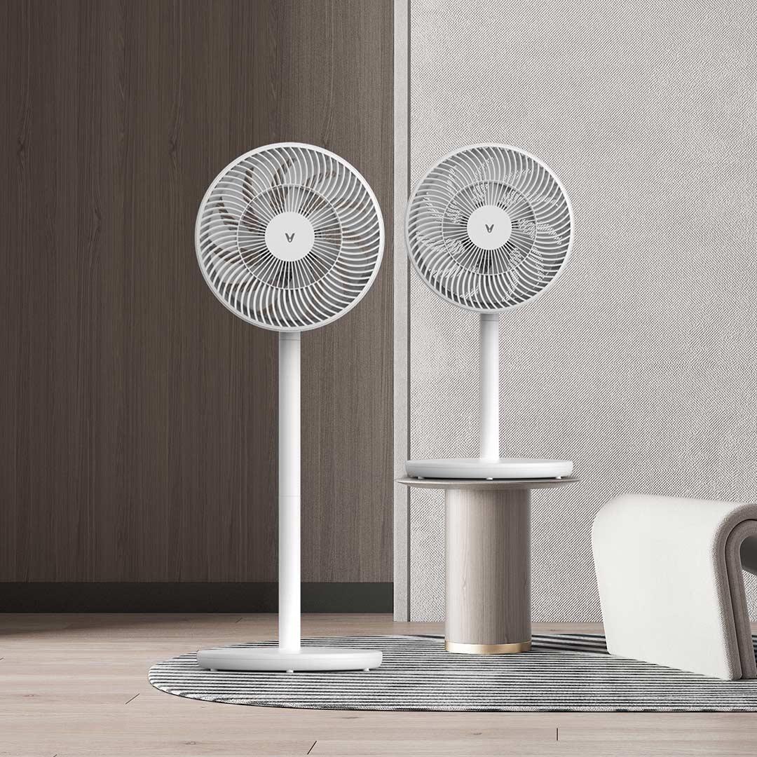 Quạt đứng viomi vxfs12a-j cánh quạt 2 lớp 11+7 núm cơ tiện lợi chính hãng - minh tín shop
