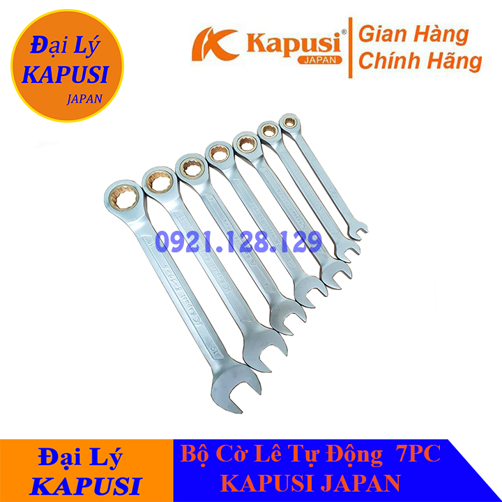 Bộ Cờ Lê, Cờ Lê Tự Động KAPUSI JAPAN 7PC